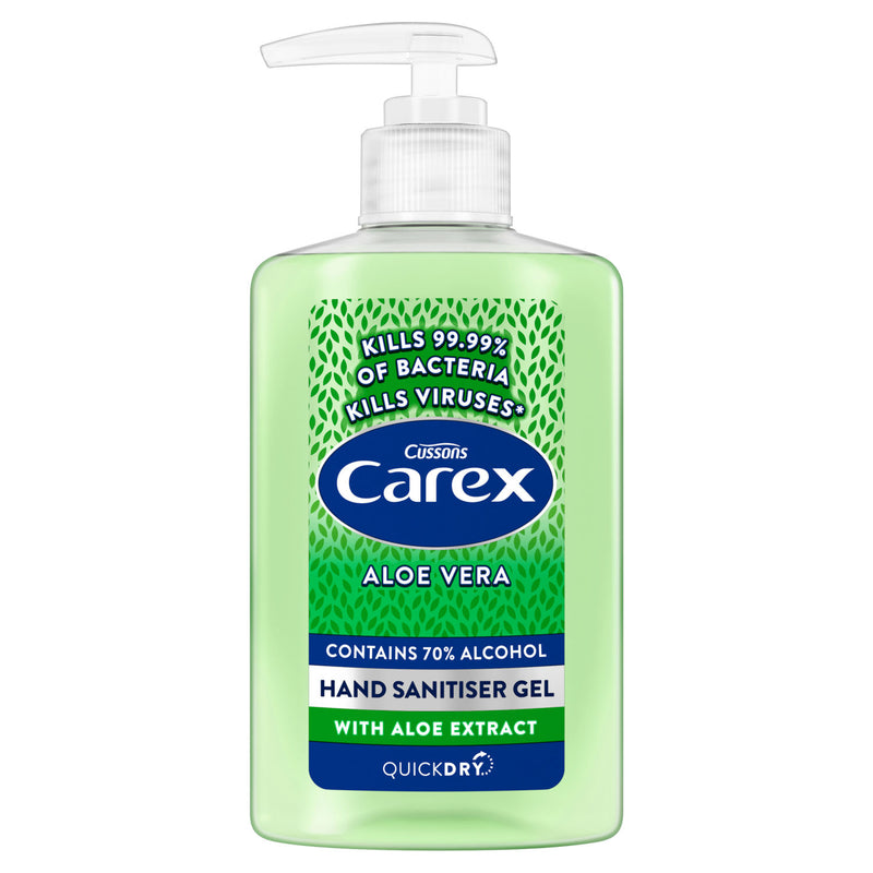 Carex Hand Sanitiser Gel Aloe Vera 300ml - British product
