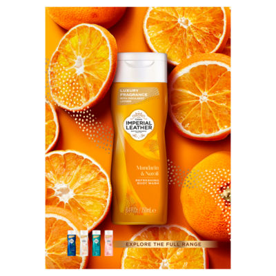 Imperial Leather Mandarin & Neroli shower gel 250ml, UK version