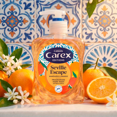 Carex Editions hand wash Seville Escape 250ml (British brand)