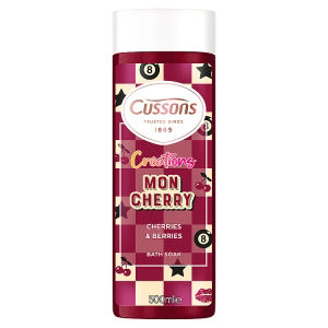 Cussons Mon Cherry bath soak 500ml, imported from the UK