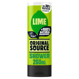Original Source Zingy Lime shower gel 250ml, imported from the UK