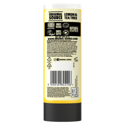 Original Source Lemon Tea Tree Shower Gel 250ml, imported from the UK