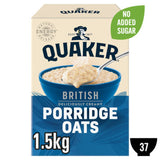 Quaker rolled porridge oats 1.5kg, imported from the UK
