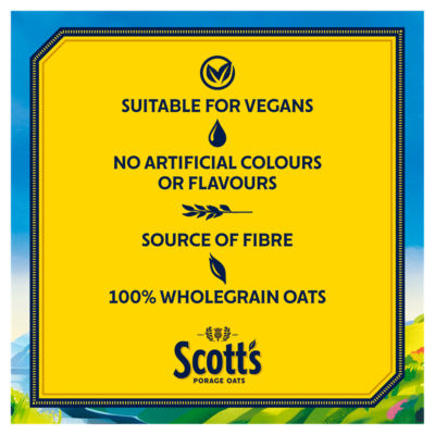 Scotts Original Porage Oats 2kg, imported from the UK