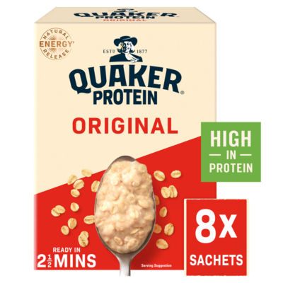 Quaker Oat So Simple Protein sachets 8x37.75g - British product
