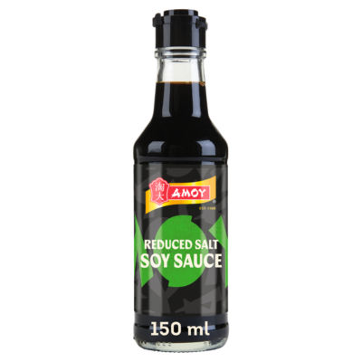 Amoy reduced salt soy sauce 150ml - British product