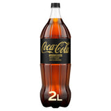 Coca-Cola Zero Sugar Zero Caffeine soft drink 2L, UK version