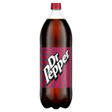 Dr Pepper soft drink 2L, imported from the UK