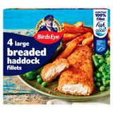 Birds Eye Breaded Haddock Fillets 440g - British product