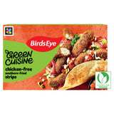 ASDA Birds Eye Green Cuisine Vegan Chicken Free Southern Fried Frozen Strips 210g- Buy online at McGrocer