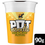 Pot Noodle Original Curry instant noodles 90g, imported from the UK