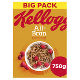 Kellogg's All-Bran Original breakfast cereal 750g, imported from the UK