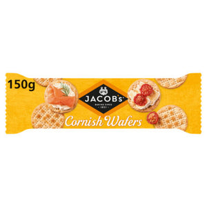 Jacob's Cornish Wafers Savoury Crackers 150g