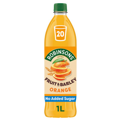 Robinsons Frucht & Gerste mit Vitaminen Orangensirup 1L