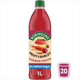 Robinsons Summer Fruits Squash 1L, imported from the UK