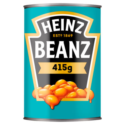 Heinz Baked Beans in Rich Tomato Sauce 415g, UK version