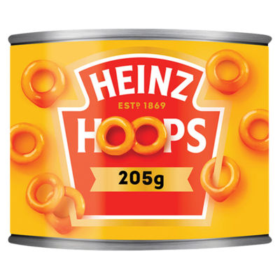 ASDA Heinz Spaghetti Hoops in Tomato Sauce Canned Pasta 205g- Buy online at McGrocer