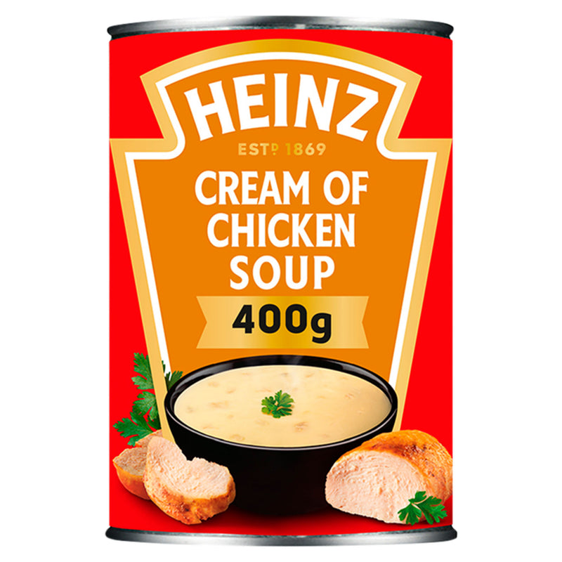 Heinz cream of chicken soup tin 290g, UK version