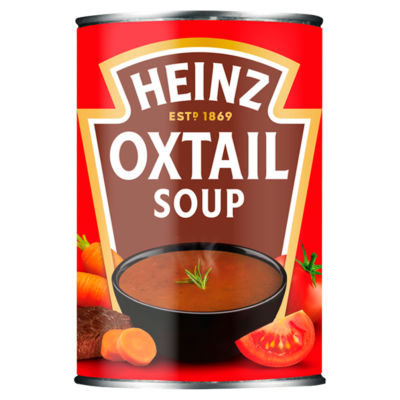ASDA Heinz Oxtail Soup Canned Soup 400g- Buy online at McGrocer