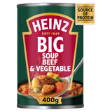 ASDA Heinz Big Soup Beef & Vegetable Canned Soup 400g- Buy online at McGrocer