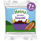 ASDA Heinz So Yummy Chocolate Biscotti 7+ Months Baby Finger Biscuits 60g- Buy online at McGrocer