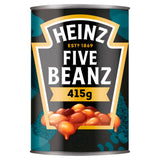 Heinz Five Beanz baked beans tomato sauce 415g, UK version