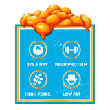 Heinz baked beans rich tomato sauce 415g, imported from the UK