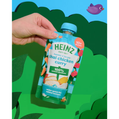 Heinz Thai Chicken Curry baby food 180g, UK version