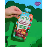 Heinz spaghetti bolognese baby food pouch 180g, imported from the UK