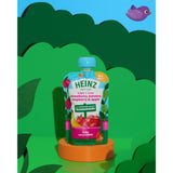 Heinz strawberry banana raspberry apple baby puree 100g, UK version