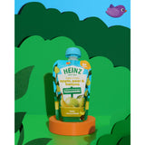 Heinz apple, pear and banana smooth puree 100g, UK version
