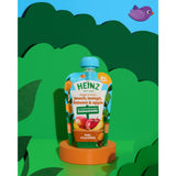 Heinz peach mango banana apple baby food 100g, UK version