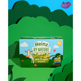 Heinz pear and apple custard for babies 6+ months 400g, UK version
