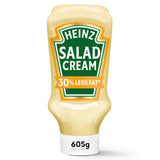 Heinz salad cream light 30% less fat 605g, UK version