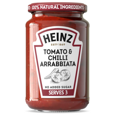 Heinz tomato and chilli pasta sauce 350g, UK version