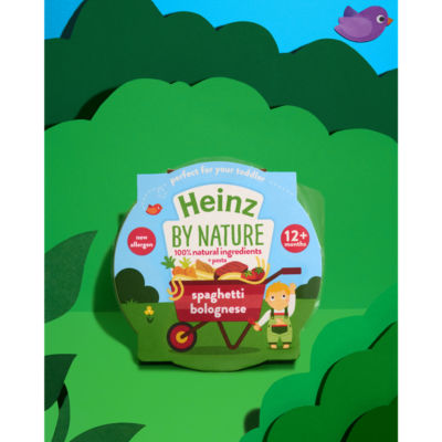 Heinz baby food Spaghetti Bolognese 200g, UK version
