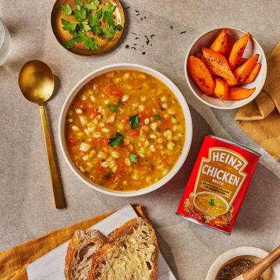 Heinz Chicken Broth Soup 400g, UK version