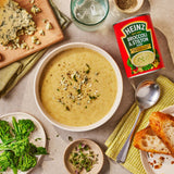 Heinz Creamy Broccoli and Stilton Soup Tin 400g, UK version
