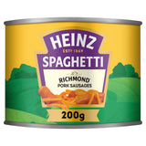 ASDA Heinz Spaghetti in a Rich Tomato Sauce with Richmond Pork Sausages 200g- Buy online at McGrocer