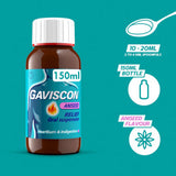 Gaviscon heartburn relief liquid aniseed flavour 150ml - British product