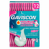 ASDA Double Action Heartburn and Indigestion Mint Flavour Sachets 12 x 10ml- Buy online at McGrocer