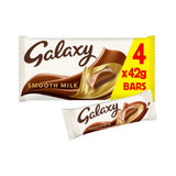 ASDA Galaxy Multipack Milk Chocolate Bars 4 x 42g- Buy online at McGrocer