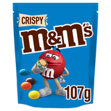 M&M's crispy milk chocolate bites pouch bag 107g - British product