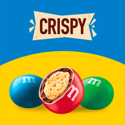M&M's Crispy chocolate bag 187g (British brand)