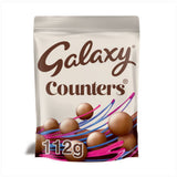 ASDA Galaxy Counters Milk Chocolate Buttons 112g- Buy online at McGrocer