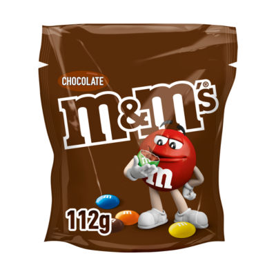 M&M's milk chocolate bites pouch bag 112g (British brand)