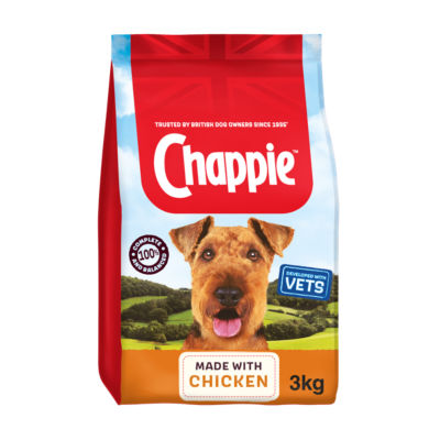 Chappie dry dog food chicken & wholegrain cereal 3kg - British product