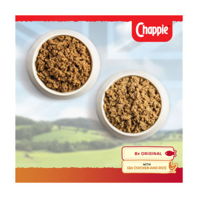 Chappie Adult Wet Dog Food Tins Favourites in Loaf