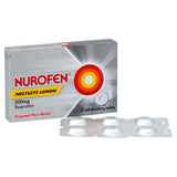 Nurofen Meltlets Lemon 200mg 12 self-dissolving tablets, imported from the UK
