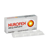 Nurofen 200mg Caplets 16 Caplets, imported from the UK